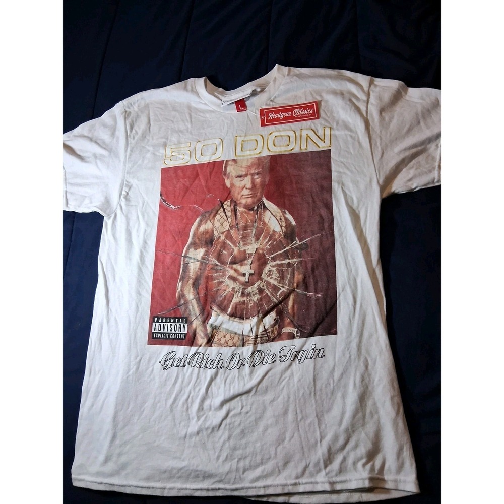 Headgear classics President Donald Trump T-Shirt Large‎ New With Tag 50 Don Maga